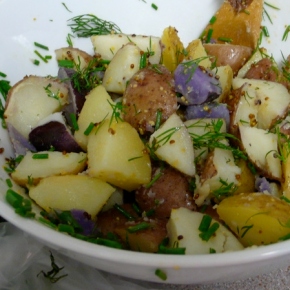Tri-Color Potato Salad